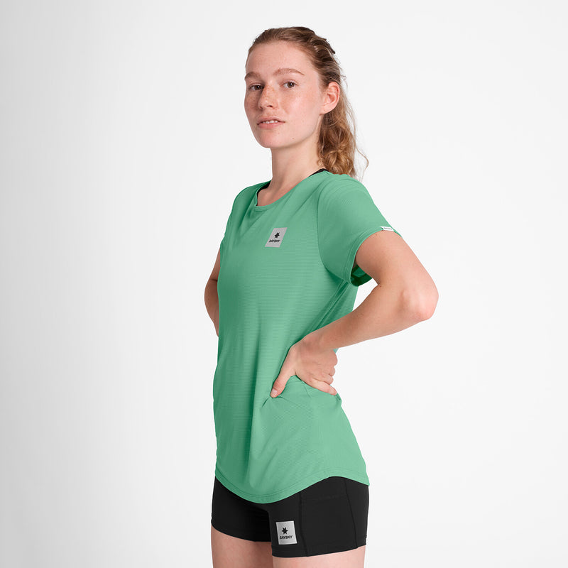 Saysky Reactive Flow T-shirt Green Reactive Flower 1038 NWRSS60C1038