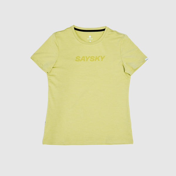Saysky Logo Pace T-Shirt Green 3008 NWRSS20C3008