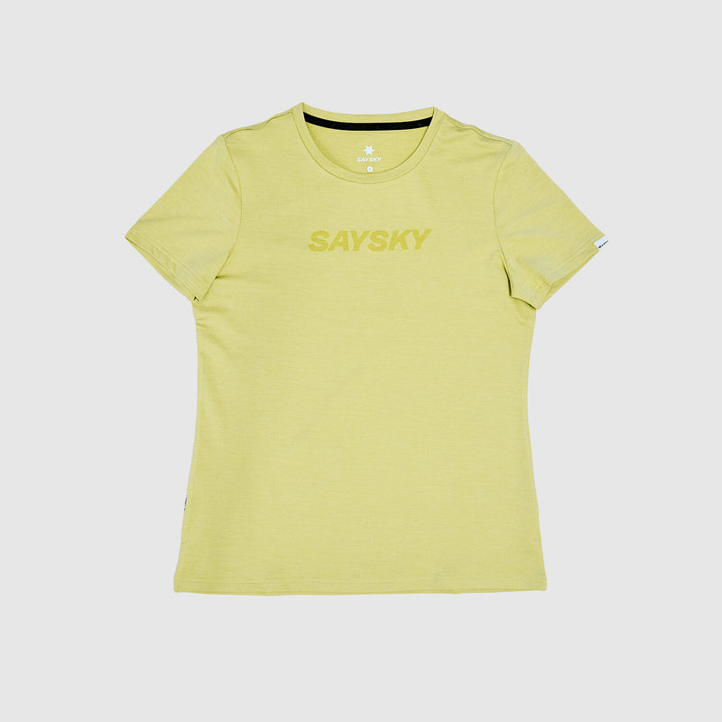 Saysky Logo Pace T-Shirt Green 3008 NWRSS20C3008