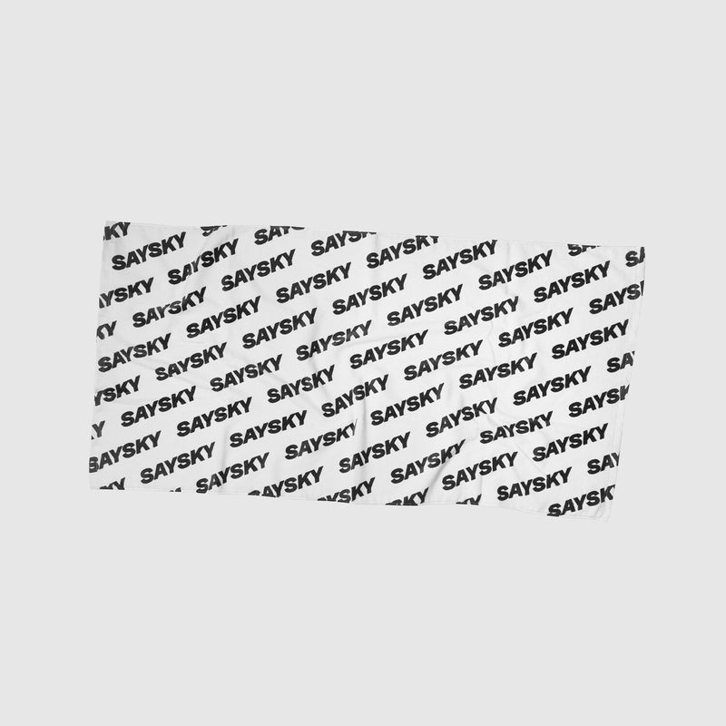 Saysky Logo Towel White 101 IMATL03