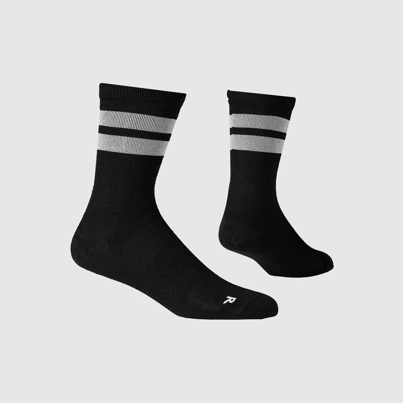 Saysky Merino Reflective High Socks Black 901 IMRSO01