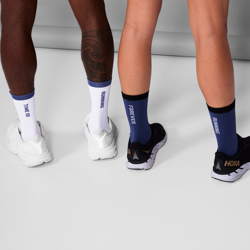 Saysky Combat High Socks - 2 Pack Blue 207 MUASO106C207