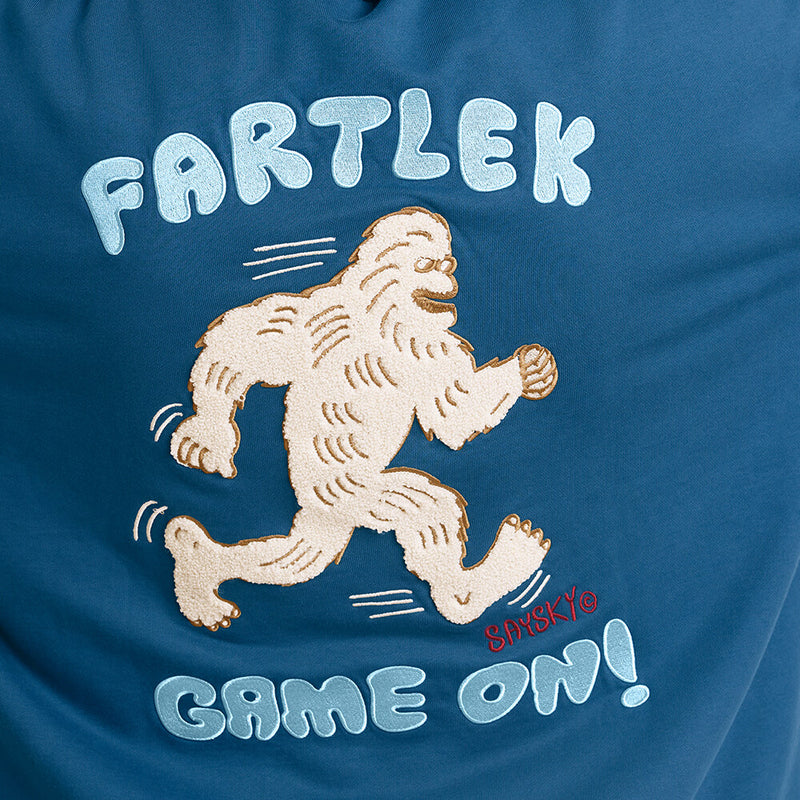 Saysky Statement Oversized Hoodie Blue 210 OMLHO71C210