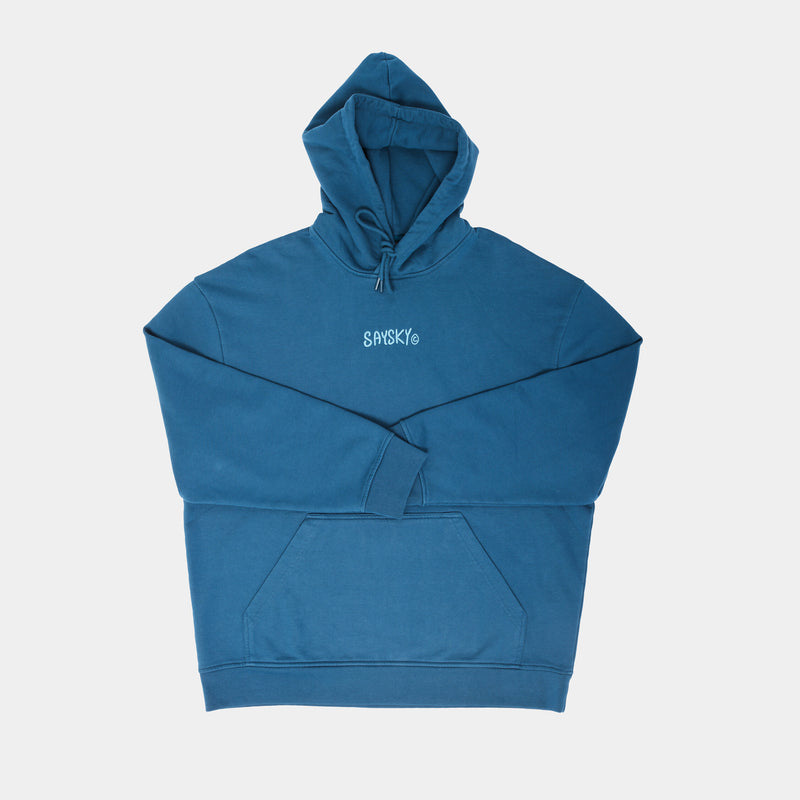 Saysky Statement Oversized Hoodie Blue 210 OMLHO71C210