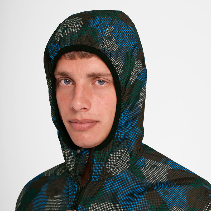 Saysky Flower Pace Jacket Blue Flower Camo 1046 OMRJA22C1046