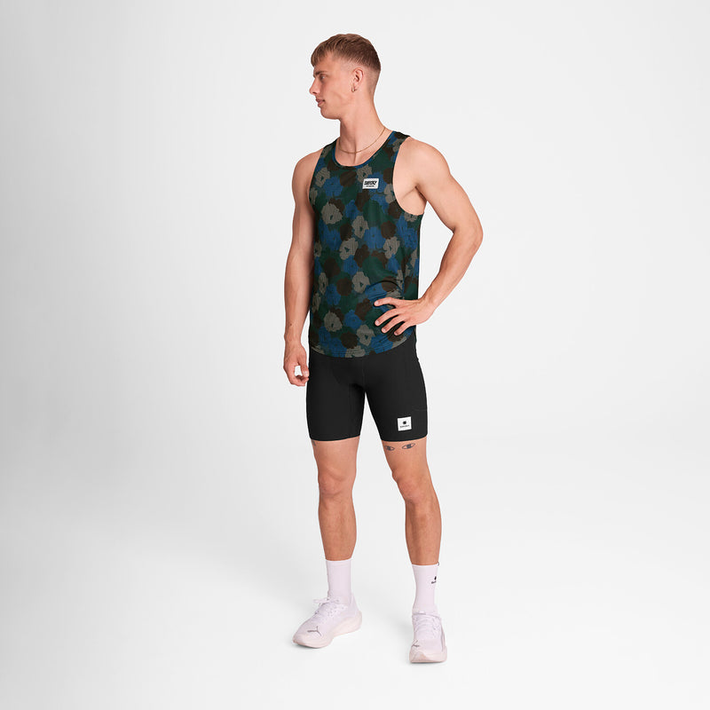 Saysky Flower Combat Singlet Blue Flower Camo 1046 OMRSI31C1046