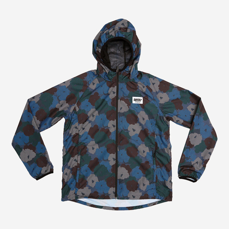 Saysky Flower Pace Jacket Blue Flower Camo 1046 OWRJA21C1046