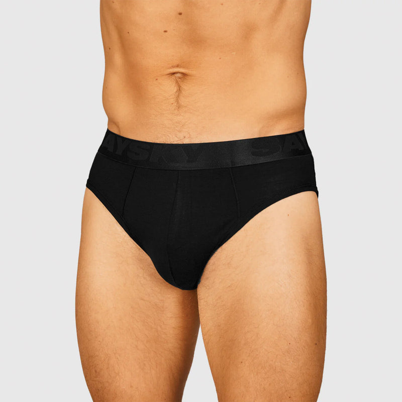 Saysky Merino 180 Briefs Black 901 XMABR01