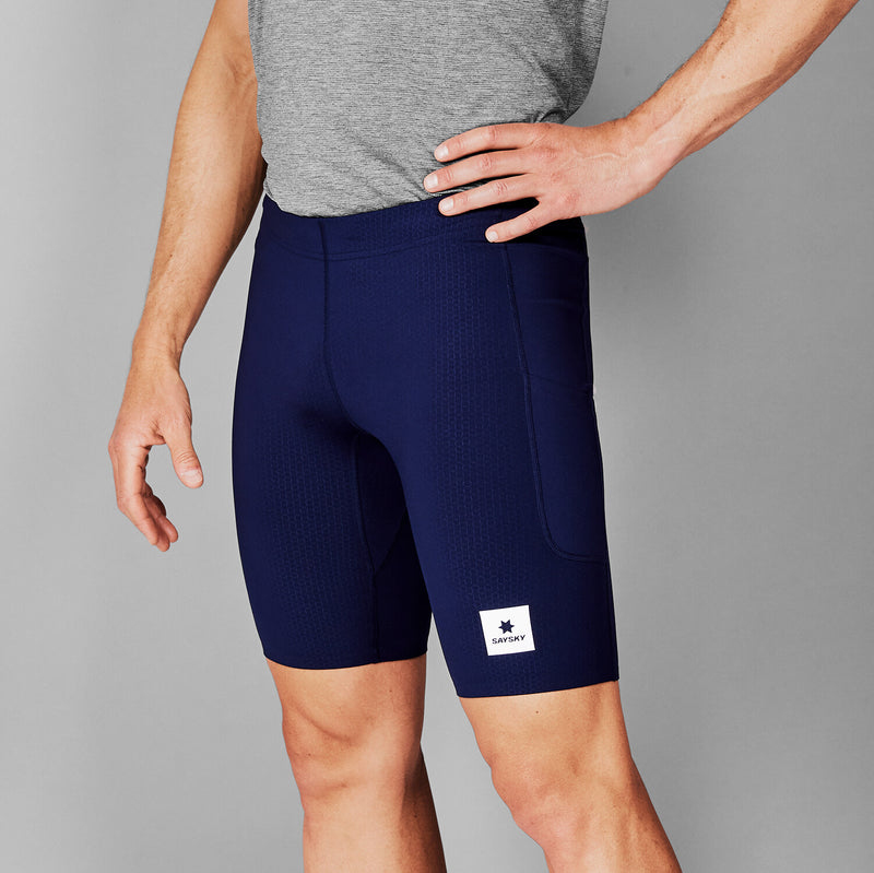 Saysky Combat+ Short Tights 9'' Blue 201 XMRST31C201