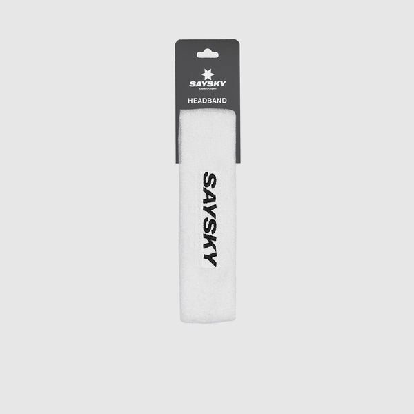 Saysky Combat Sweatband White 101 XMAHA03
