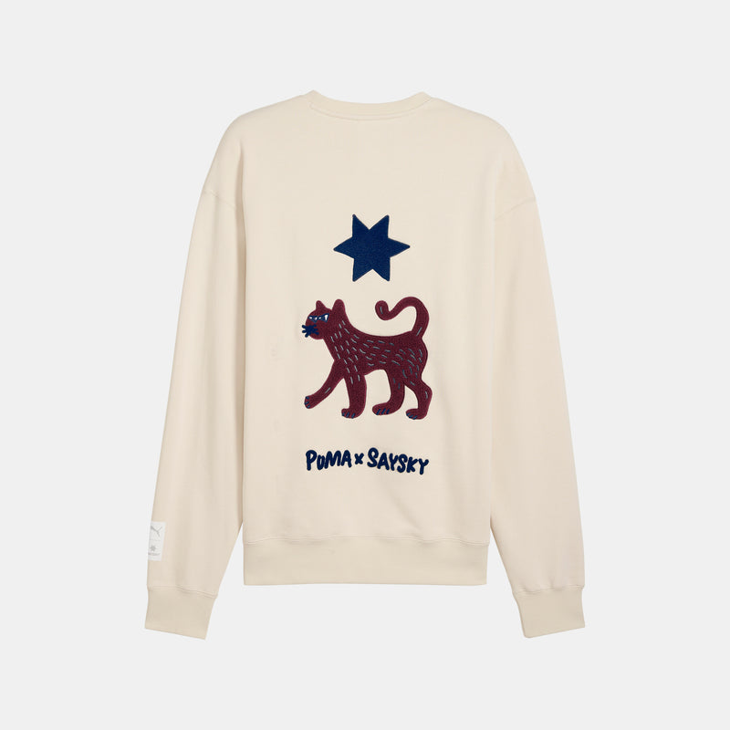 Saysky Puma x Saysky Crew Sweat Beige 103 527557 87