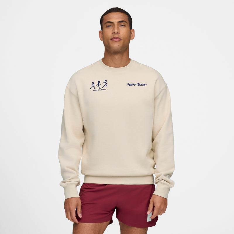 Saysky Puma x Saysky Crew Sweat Beige 103 527557 87