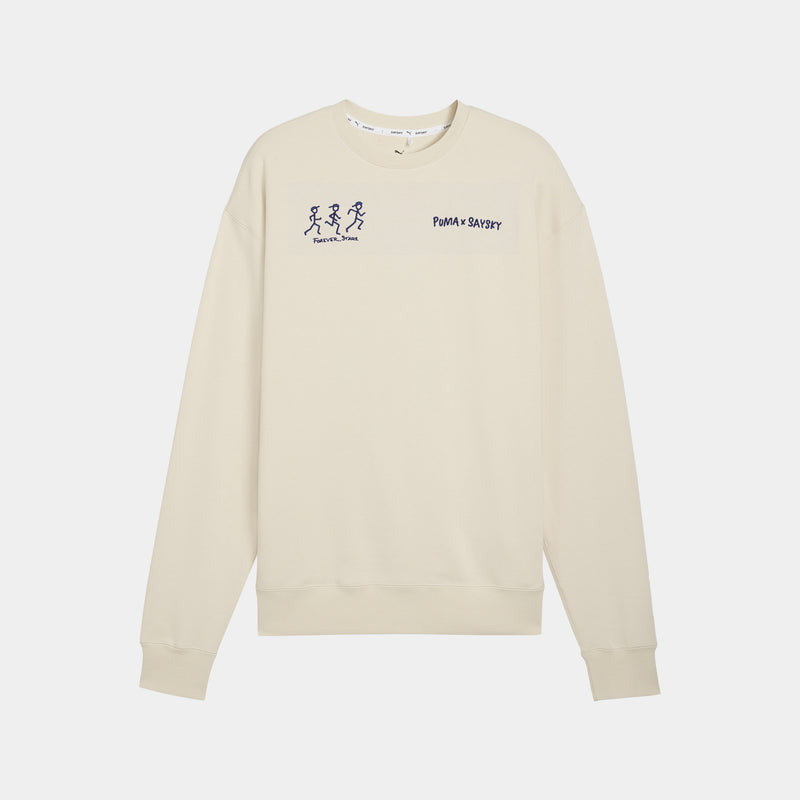 Saysky Puma x Saysky Crew Sweat Beige 103 527557 87