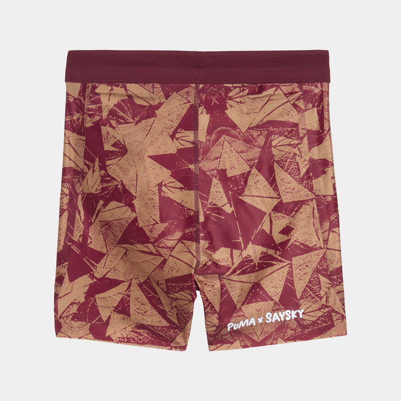 Saysky Puma x Saysky Short Tights 4" Origami Camo 1081 527834 90