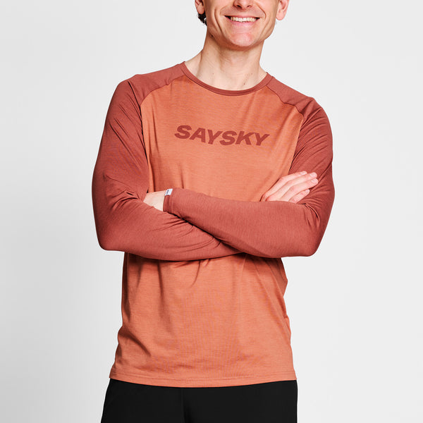 Saysky Pace Long Sleeve Red 5001 NMRLS21C5005