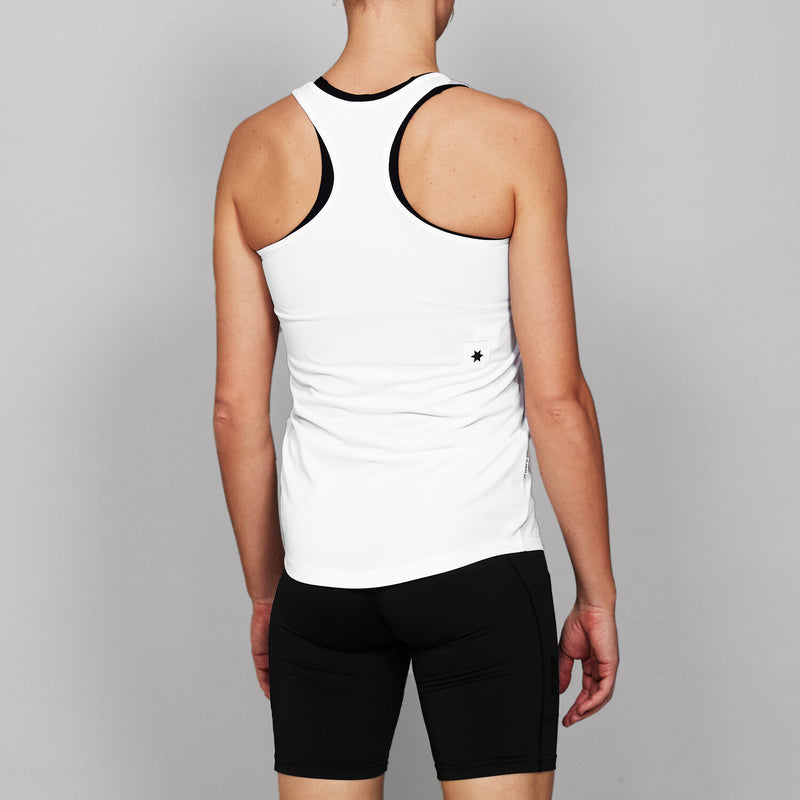 Saysky Clean Combat Pro Singlet White 101 XWRSI30C101
