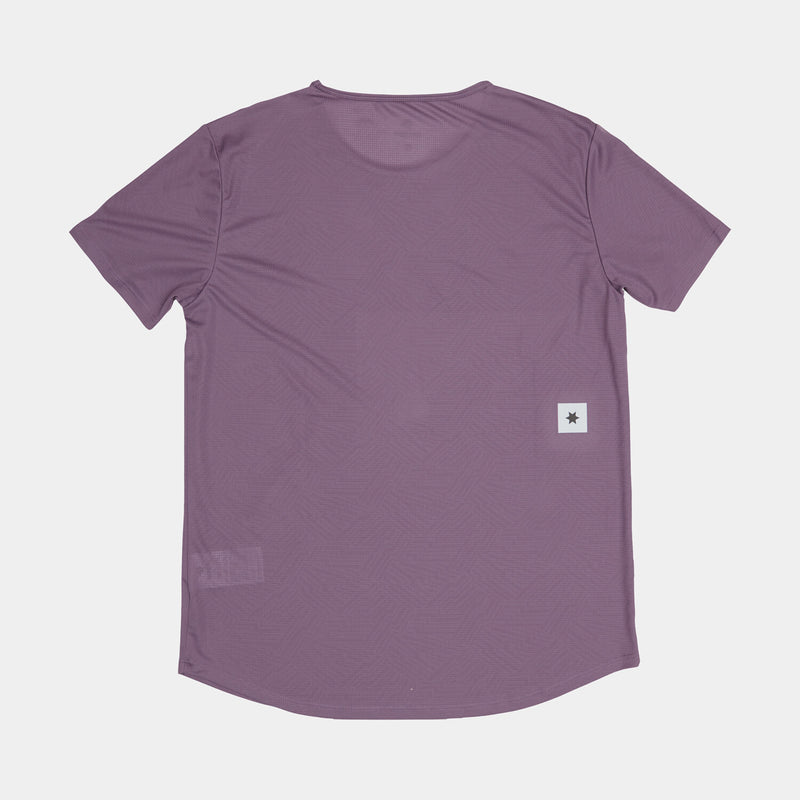 Saysky Reactive Flow T-shirt Purple AOP 1053 OMRSS60C1053