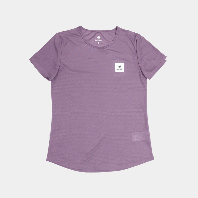 Saysky Reactive Flow T-shirt Purple AOP 1053 OWRSS60C1053