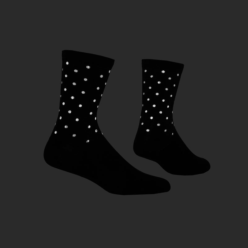 Saysky Combat Reflective High Socks Black 901 MUASO302C901