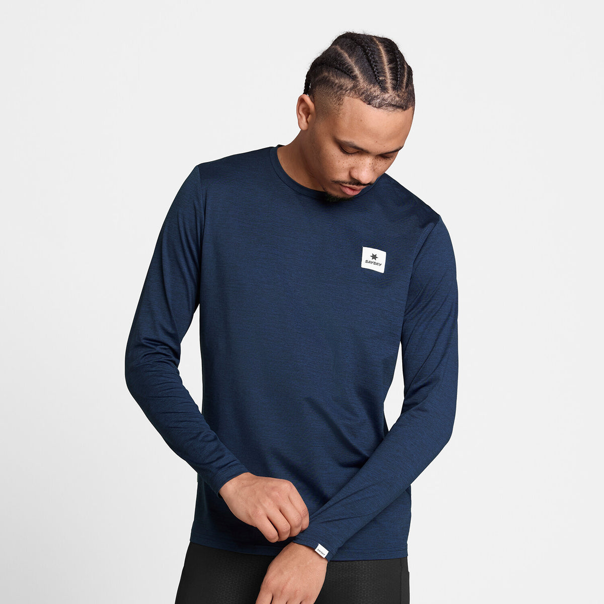 Saysky Clean Pace Long Sleeve Blue 2001 SM20004