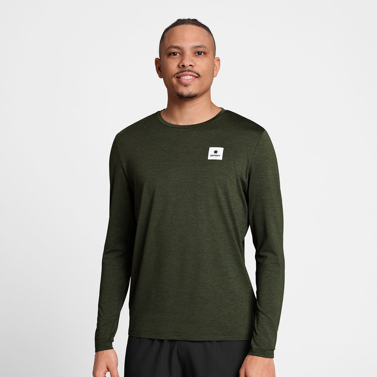 Saysky Clean Pace Long Sleeve Green 3001 SM20004