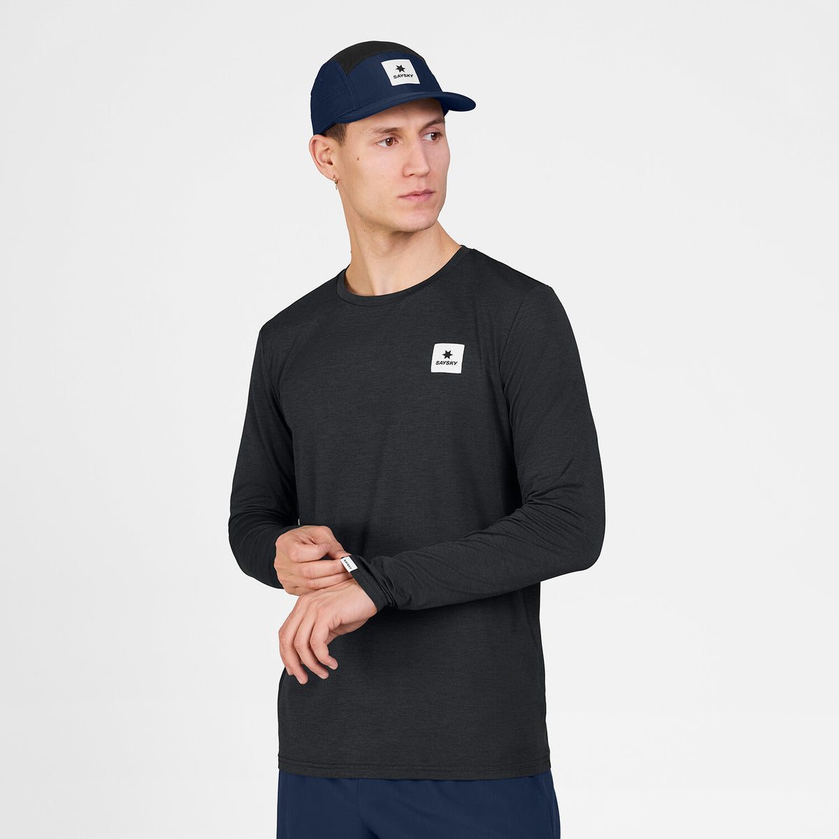Saysky Clean Pace Long Sleeve Black 9001 SM20004