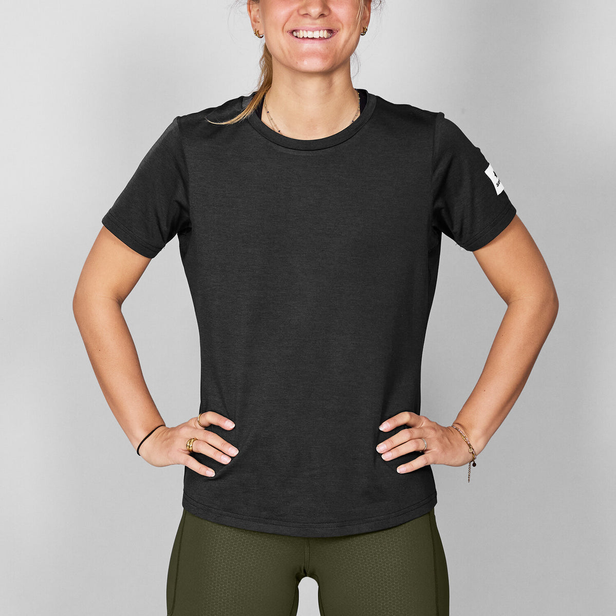 Saysky Clean Pace T-shirt Black 9001 SW25002