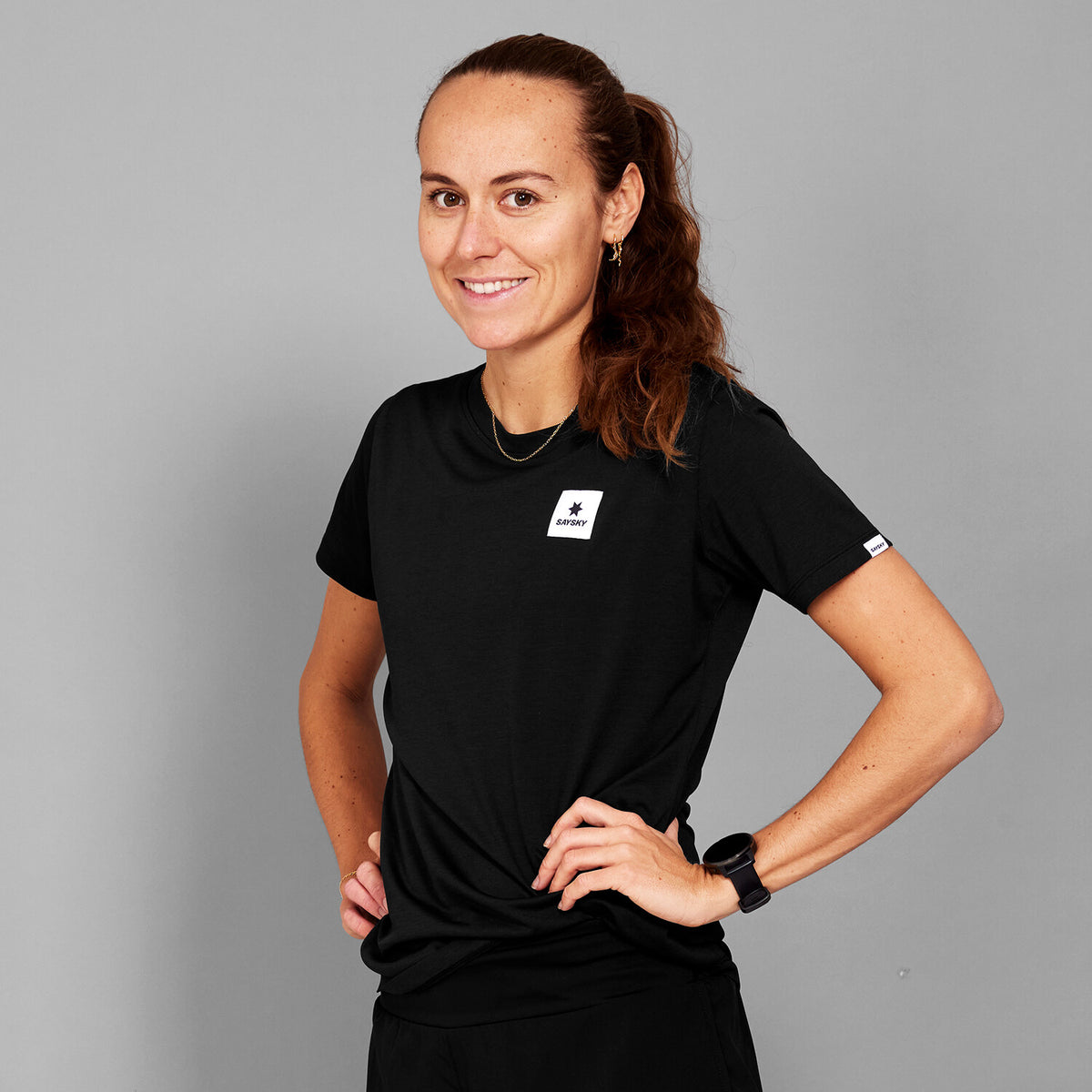 Saysky Clean Combat Pro T-shirt Black 901 SW25004