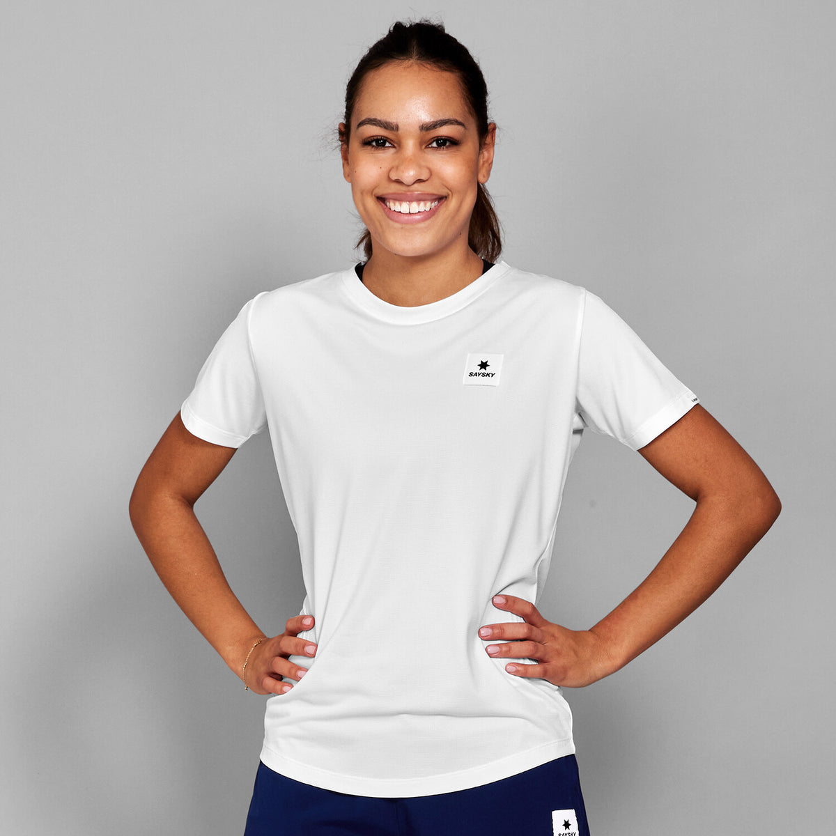 Saysky Clean Combat Pro T-shirt White 101 SW25004