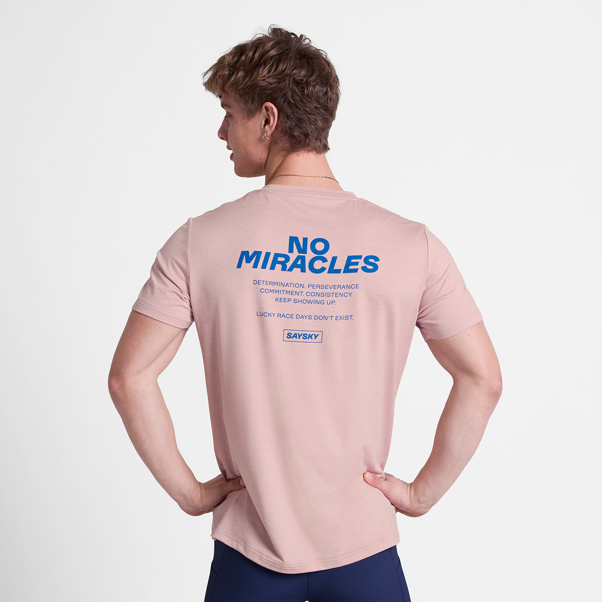 Saysky Statement Pace T-shirt Pink 5009 SM25021