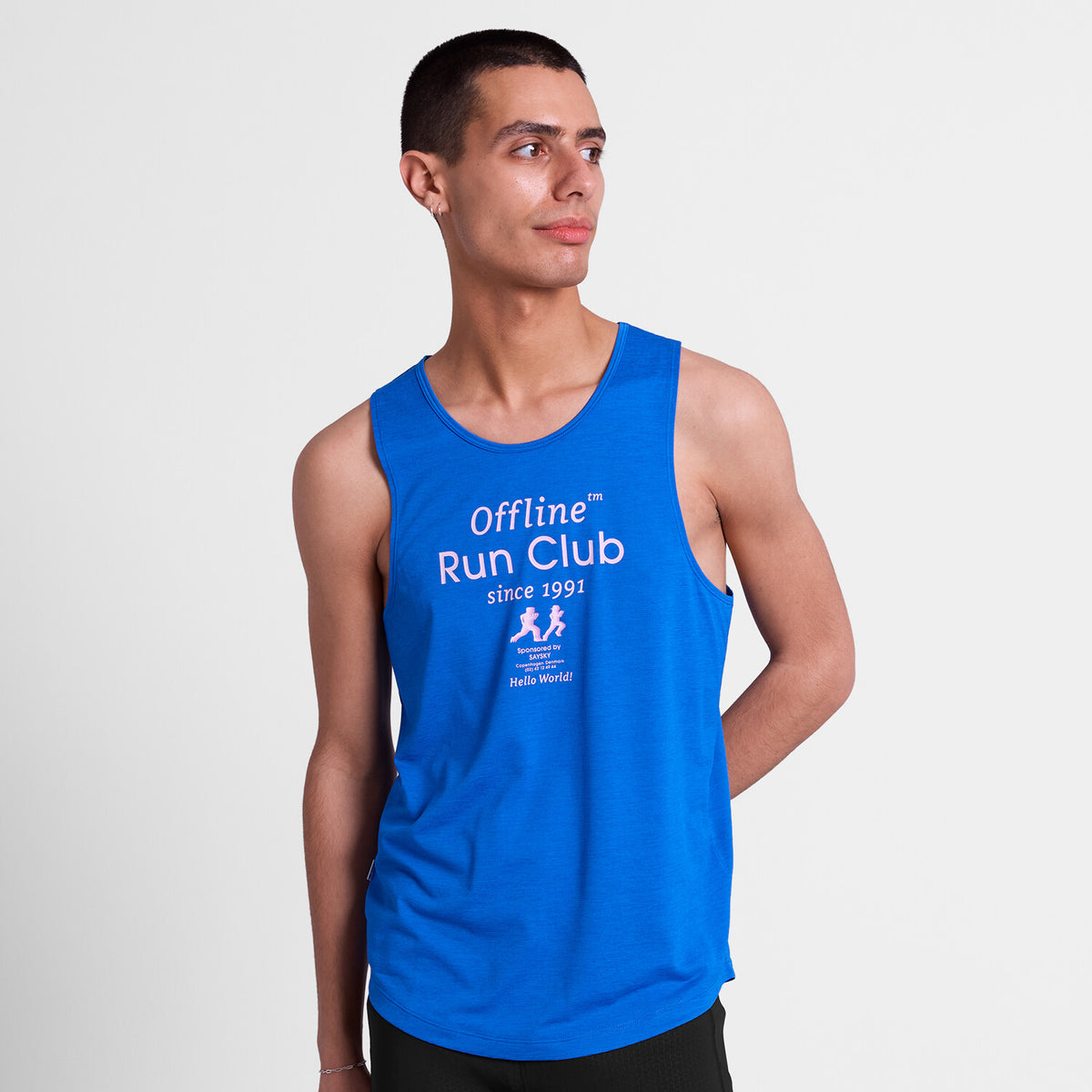Saysky Statement Combat Pro Singlet Blue 2017 SM30017