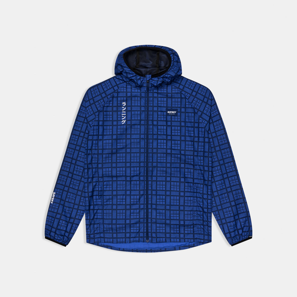 Saysky Pace Jacket Blue Checker 1077 SM10019