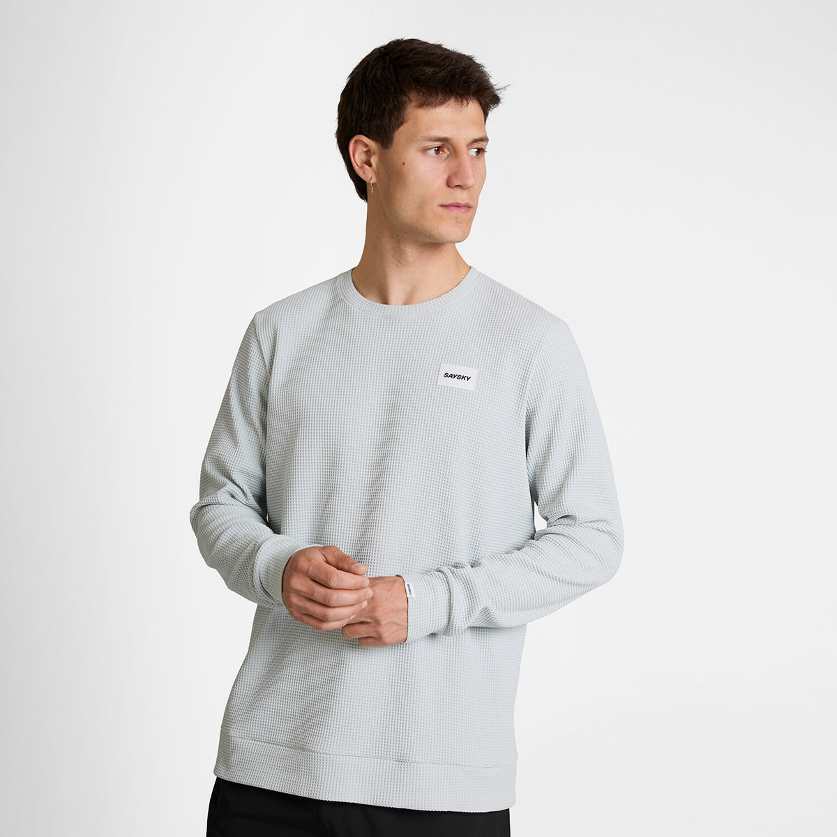 Saysky Motion Waffle Long Sleeve Grey 610 SM20002