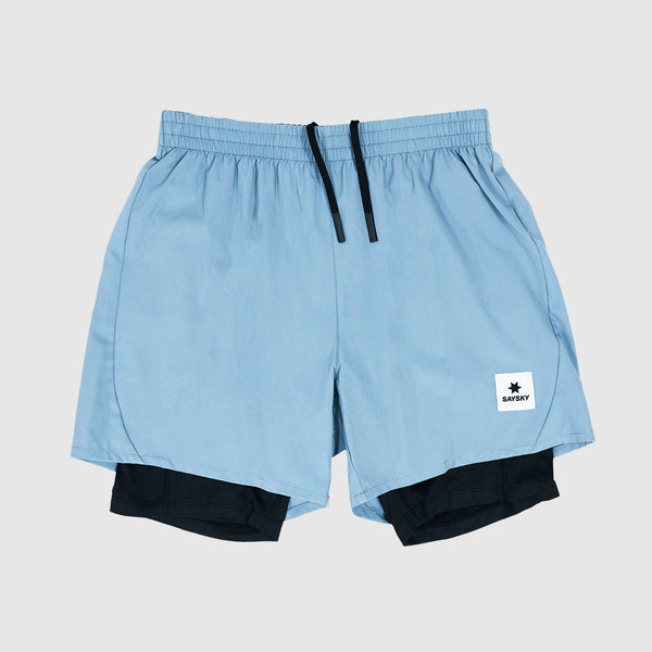 SAYSKY 2 in 1 Pace Shorts 5'' SHORTS 214 - BLUE