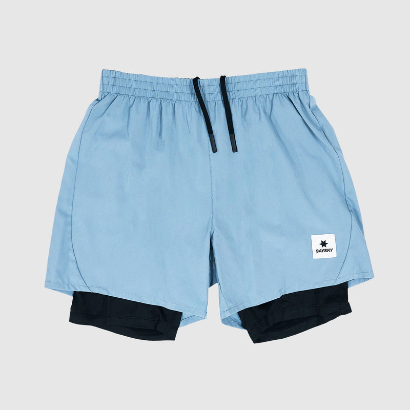 SAYSKY 2 in 1 Pace Shorts 5'' SHORTS 214 - BLUE