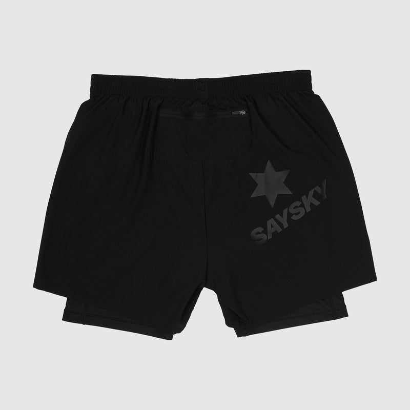 Saysky 2 in 1 Pace Shorts 5'' Black 901 XMRSH20C901