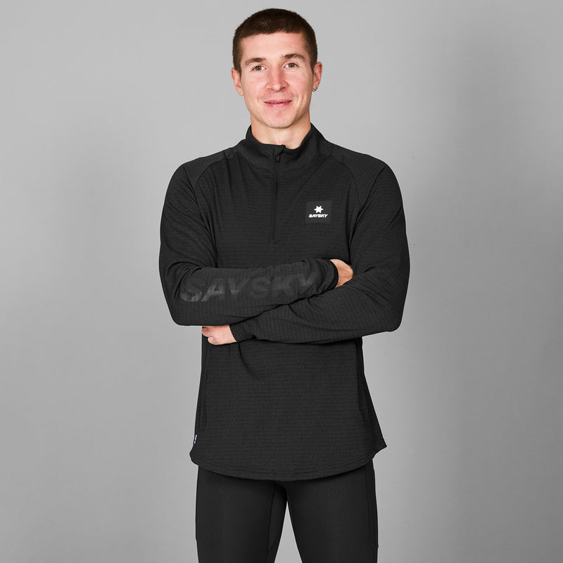 SAYSKY Blaze Half-Zip Fleece FLEECE 9001 - BLACK