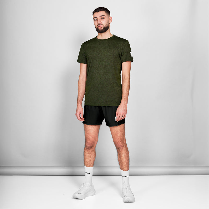 SAYSKY Clean Pace T-shirt T-SHIRTS 3001 - GREEN