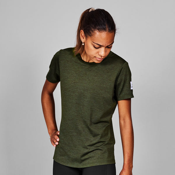 SAYSKY Clean Pace T-shirt T-SHIRTS 3001 - GREEN