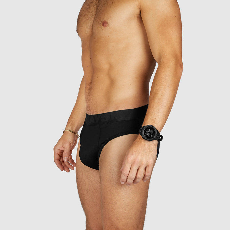 SAYSKY Combat Briefs UNDERWEAR BLACK