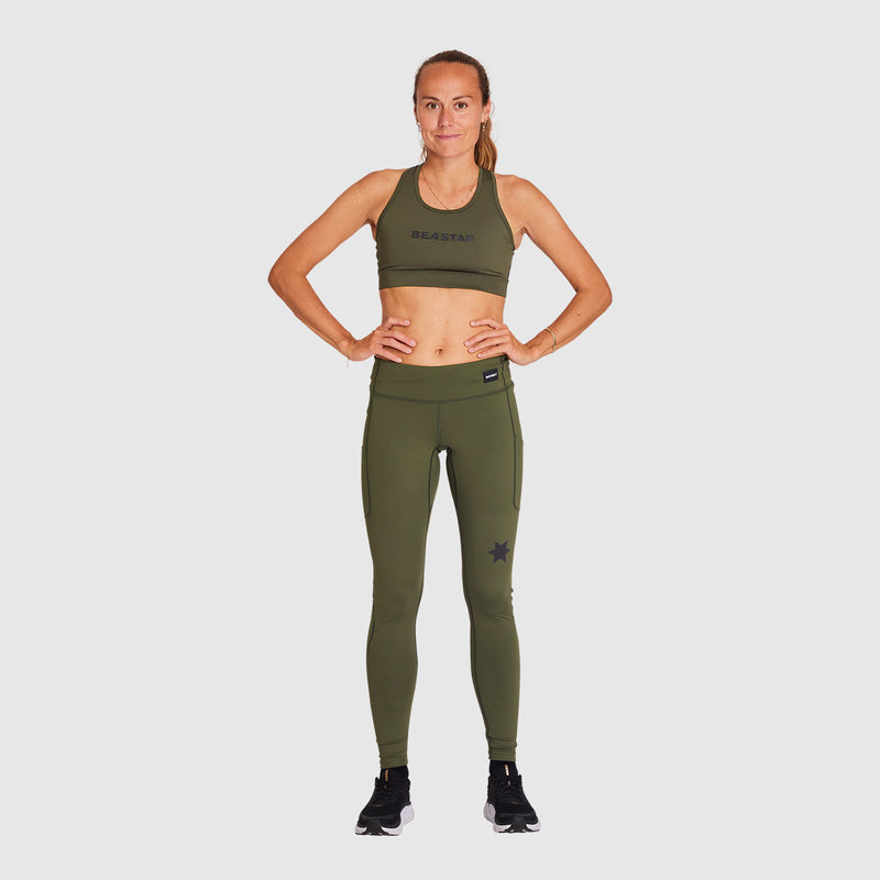 SAYSKY Combat Sports Bra SPORTS BRA 301 - GREEN