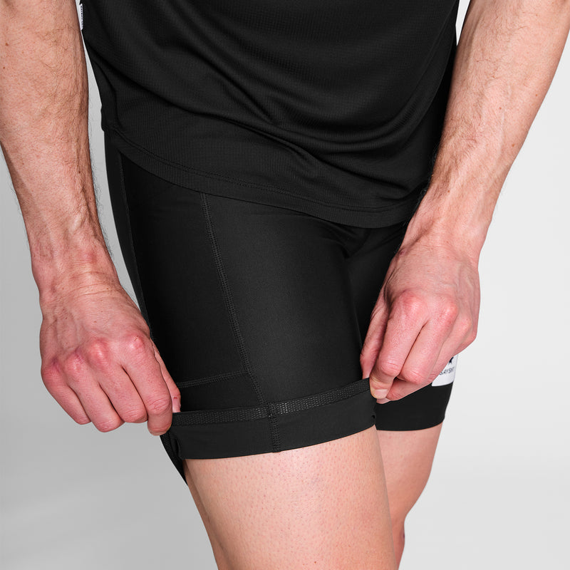 SAYSKY Flow+ Race Short Tights 7'' TIGHTS 901 - BLACK
