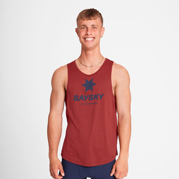 SAYSKY Logo Combat Pro Singlet SINGLETS 5007 - RED