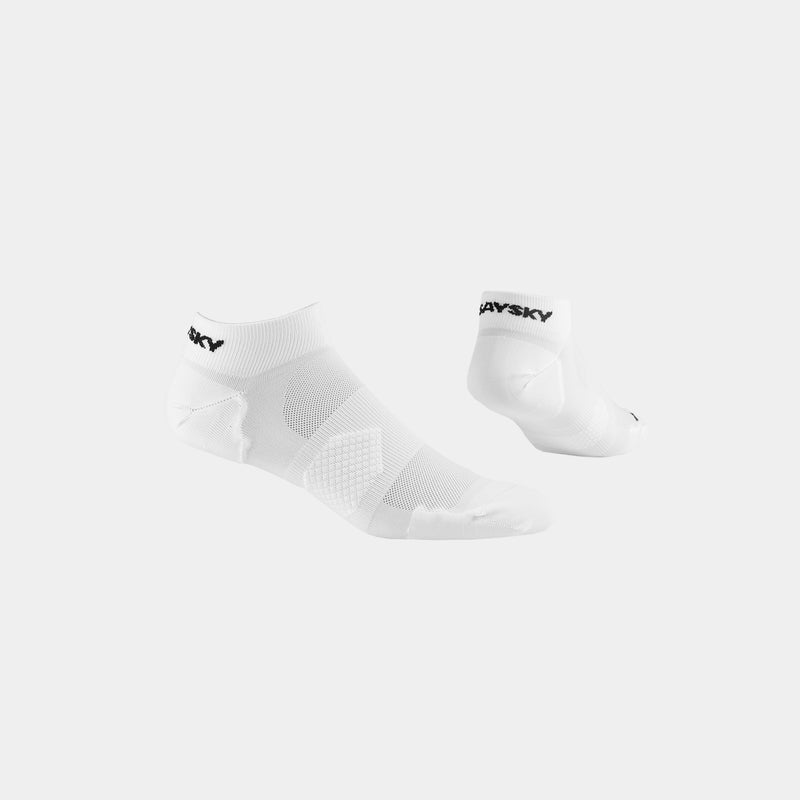 SAYSKY Logo Low Combat Socks SOCKS 101 - WHITE