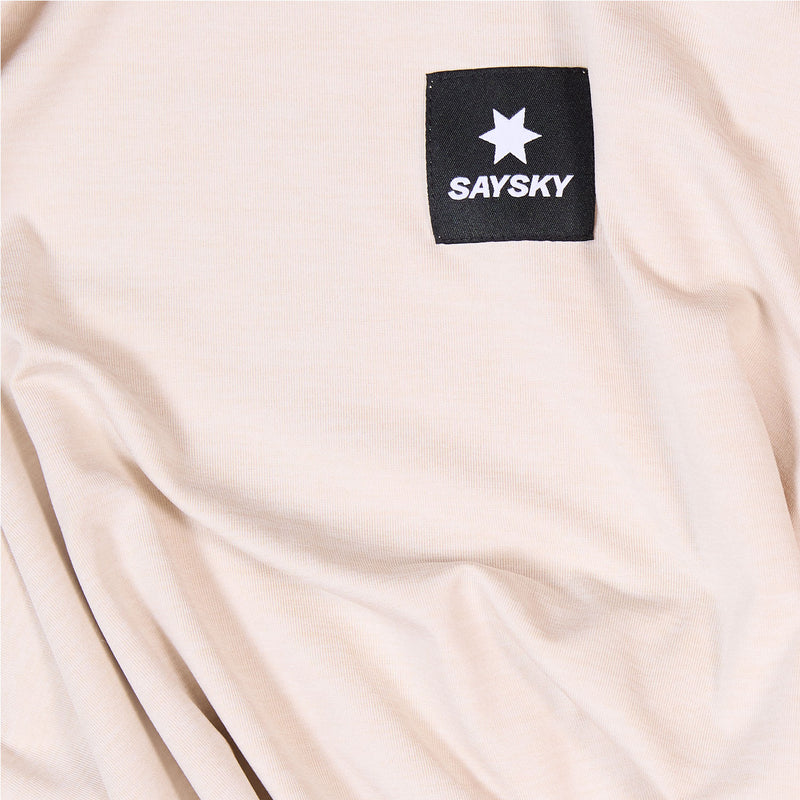 SAYSKY Logo Pace Long Sleeve LONG SLEEVES 8002 - BEIGE MELANGE