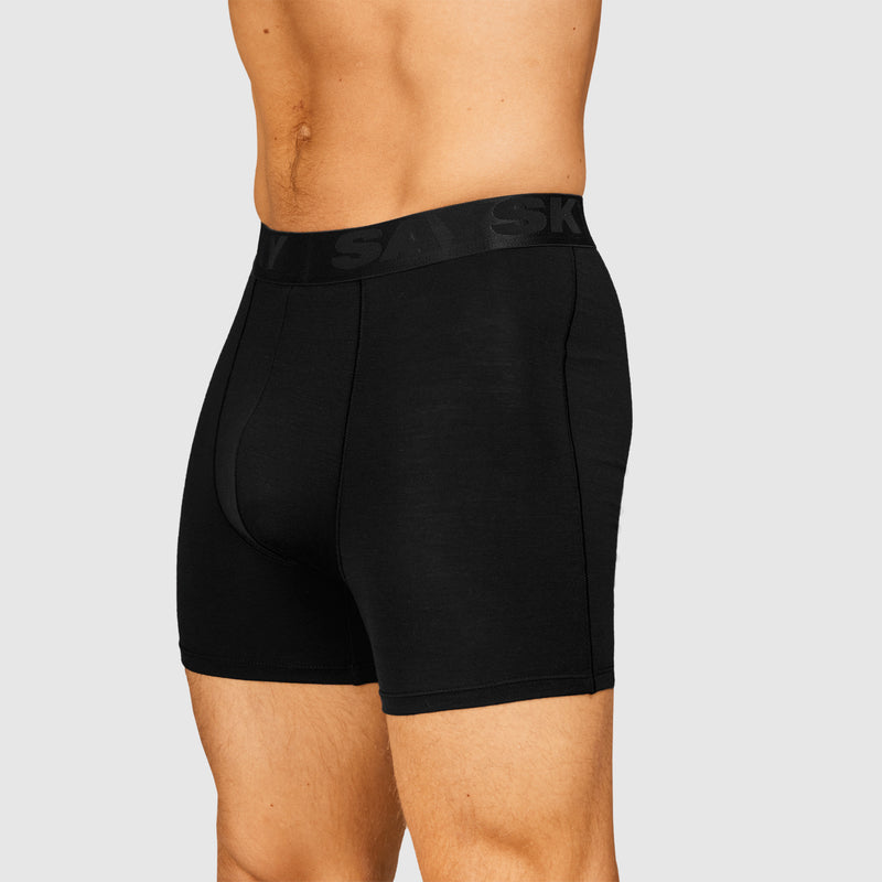 SAYSKY Merino Base 180 Boxer Shorts UNDERWEAR BLACK