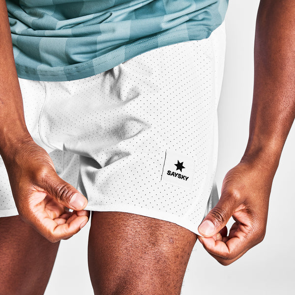 SAYSKY Pace Air Shorts 5'' SHORTS 101 - WHITE