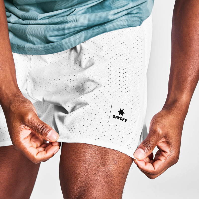 SAYSKY Pace Air Shorts 5'' SHORTS 101 - WHITE