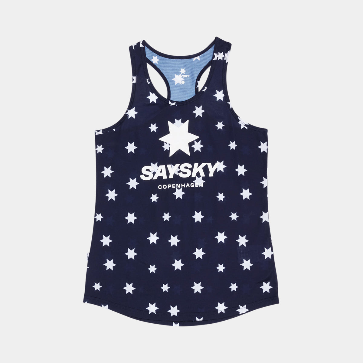 SAYSKY Star Combat Singlet SINGLETS 1028 - BLUE/WHITE AOP