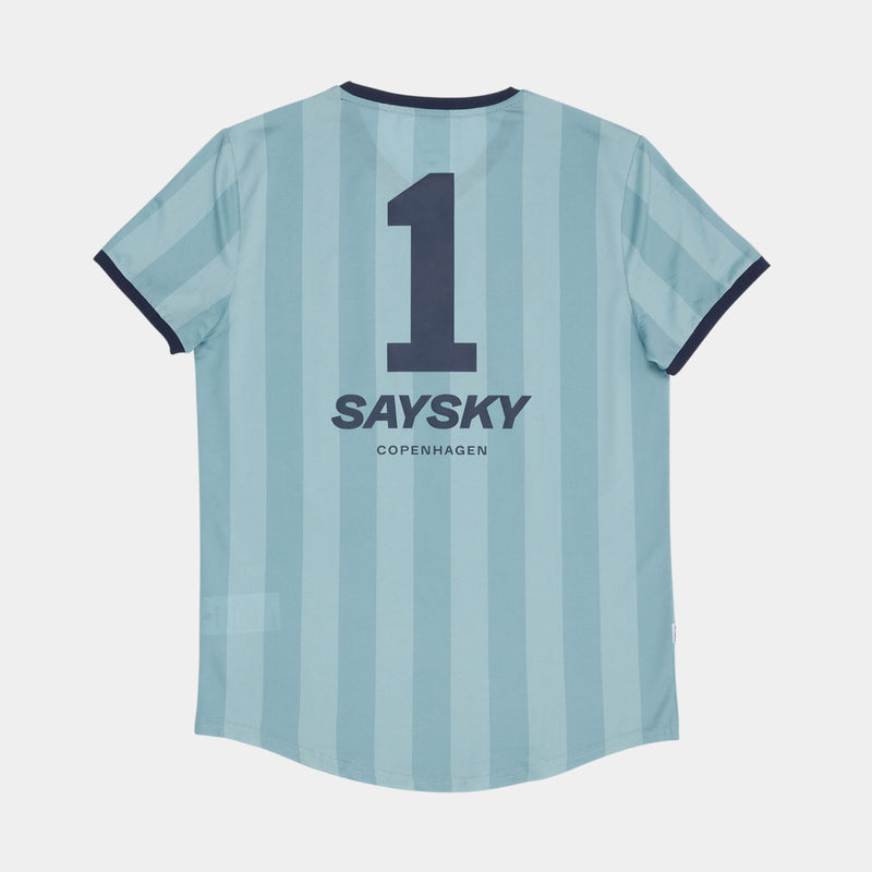 SAYSKY Stripe Combat T-Shirt T-SHIRTS 007 - BLUE AOP